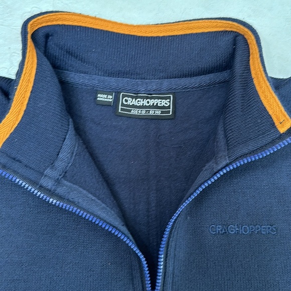 Craghoppers SALVADOR HALF ZIP FLEECE - Blue Navy - Picture 3 of 10